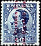 Spain 1931 Characters 40 CTS Blue Edifil 600